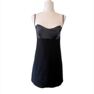 Free People LBD Flirty Slip Mini Dress Size Large